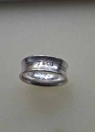 Каблучка tiffany 1837 ring of silver 5