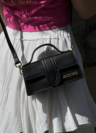 Сумка le bambino small handbag with adjustable crossbody black