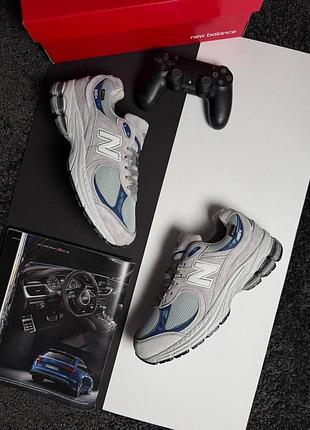 Чоловічі кросівки new balance 2002r x jjjjound gtx grey navy