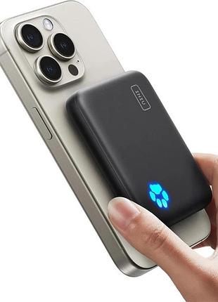 Бездротовий магнітний power bank iniu bi-b43 місткістю 10 000 ма
