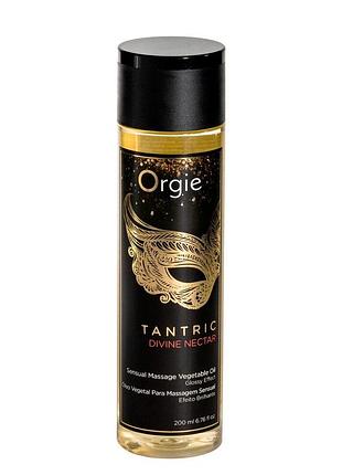 Масажна олія orgie – tantric divine nectar (200 мл), для тантричного масажу, зволоження