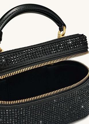 Сумка jw pei cleo artificial crystal box shape top handle bag 4