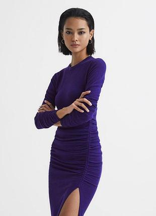 Reiss шерстяное платье миди 2