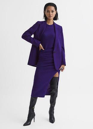 Reiss шерстяное платье миди 4