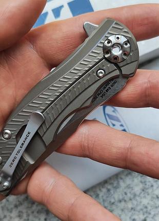 Нож zero tolerance rj martin 0609 ti 8