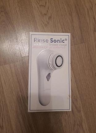 Косметологічний прилад rinse sonic щітка для глибокого очищення обличчя