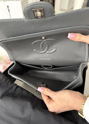 Chanel grey silver texture 4