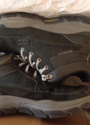 Черевики чоловічі sketches нубук чорні