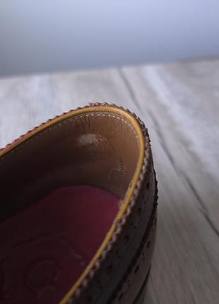 Броги / туфлі grenson dylan leather wingtip brogues 7