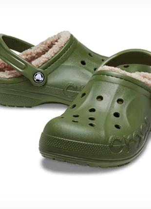 Мужские сабо baya lined clog crocs