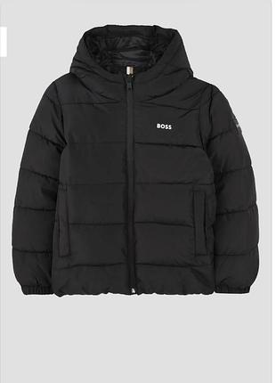 Куртка для хлопчика hugo boss чорна 6