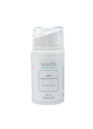 Крем tanoya с фитоэстрогенами для зрелой кожи лица и шеи 50 мл