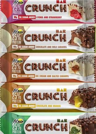 Fitwin crunch bar 50 грам папая 2