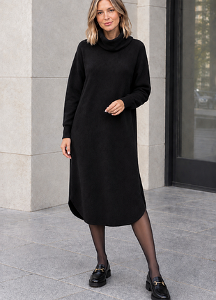 Тепла жіноча сукня h&m чорного кольору