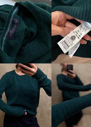 Жіночий джемпер marks & spencer з натуральної вовни мериноса