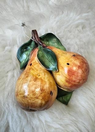 Подвесное настенное (панно) груши capodimonte 2