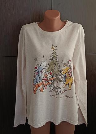 Лонгслив верх от пижамы 2xl -3xl