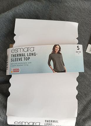 Термо лонгслив esmara 2