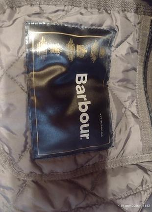 Куртка чоловіча barbour стьобана коричнева 5