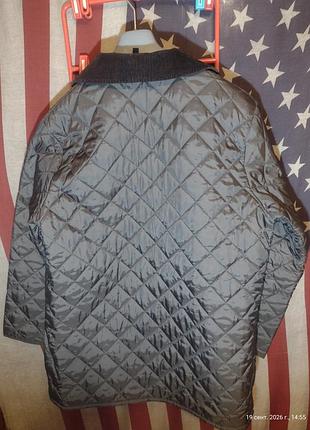 Куртка чоловіча barbour стьобана коричнева 7