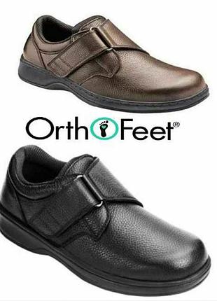 Новые ортопедические кроссовки orthofeet 45 размер натуральная кожа