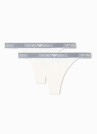 Набор трусиков тонг emporio armani