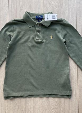 Polo ralph lauren дитячий лонгслим на хлопчика