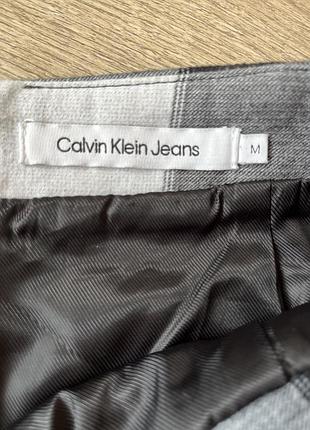 Спідниця міні  calvin klein jeans, утеплена,розмір м 4