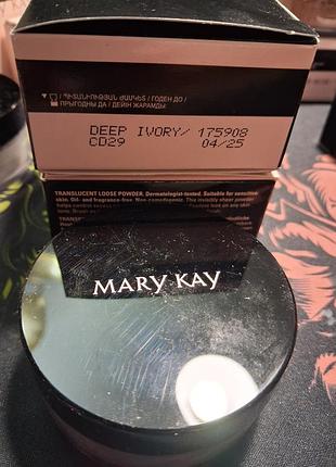 Пудра mary kay  powder deep ivory