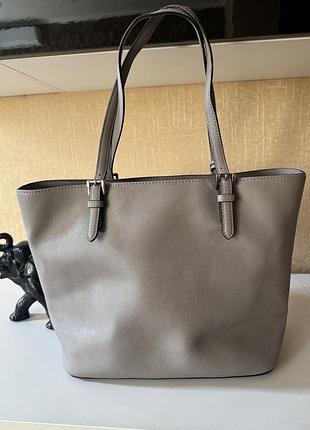 Сумка жіноча michael kors сіра 2