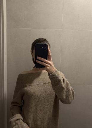 Цікавий сверт arket xs-s альпака та шерсть