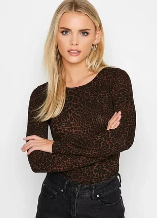 Боді жіноче pixiegirl на невисокий зріст (до 160 см) коричневе леопардове р.s.