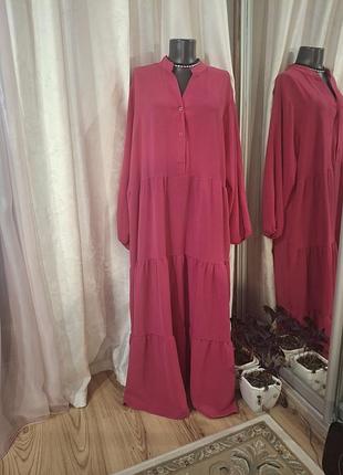 Ярусне або з воланами плаття 👗 великого розміру