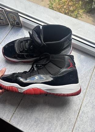 Кросівки air jordan 11 retro "bred"