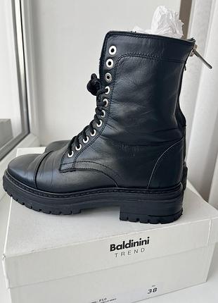 Черевики жіночі baldinini trend чорні шкіряні