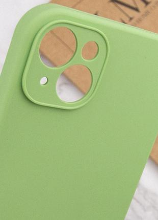 Чохол silk full camera protective (aa) no logo для apple iphone 14 (6.1") 5