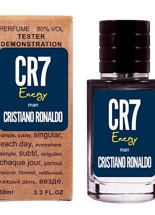 Cristiano ronaldo cr7 energy тестер lux чоловічий 60 мл