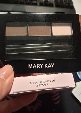 Тіні для брів mary kay dark brunette