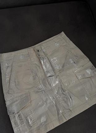 Міні-спідниця жіноча bershka карго