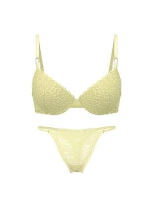 Кружевной комплект белья victoria's secret