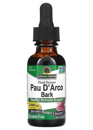 Nature's answer pau d' arco bark 2,000 mg 30 мл
