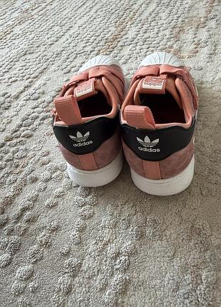 Кросівки для дівчаток adidas рожеві 3