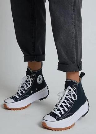Converse run star platform  женские кроссовки/кеды на платформе