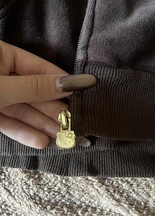 Кофтинка  h&m hello kitty коричнева 5
