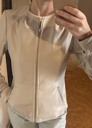Курточка піджак еко шкіра zara