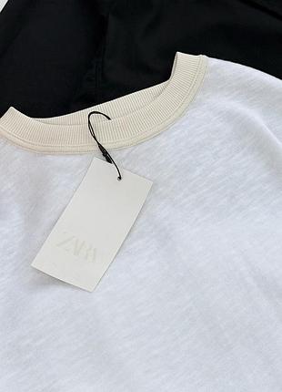 Білий лонгслів від zara 4
