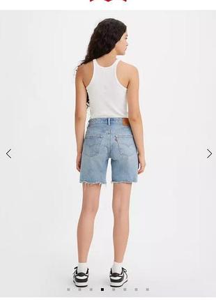 Шорти жіночі levi’s 90s patchwork medium wash 2