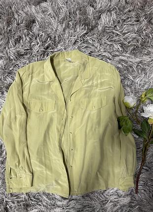 Шовкова блуз вінтажна country casuals