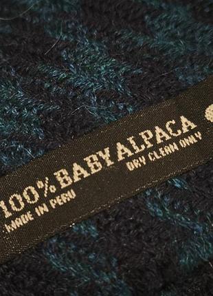 Шарф из альпаки перу 5