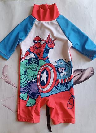 Сонцезахисний купальник primark marvel  3-6 міс.